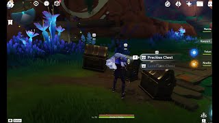 1 Luxurious chest 2 gold chests  2 achievements puzzle in Scions of the Canopy Natlan [upl. by Mcgannon22]