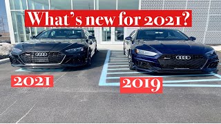 2021 AUDI RS5 SPORTBACK VS 2018 AUDI RS5 [upl. by Sheeran]