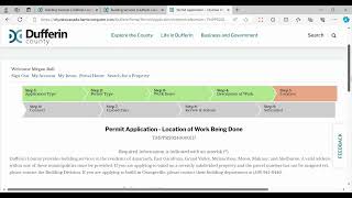 Apply for a Dufferin County building permit [upl. by Aneert924]