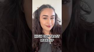 My version of high contrast makeup what do you think makeuptutorial beauty makeup [upl. by Head883]