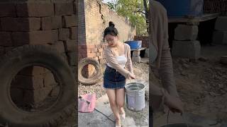 carry bucket of water to mix mortar [upl. by Lyndes]