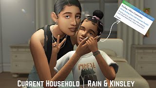 The Sims 4 Current Household  Making the best of it for her  The sims 4 [upl. by Queena]