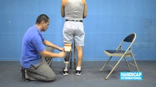 Video 5 Delivery Transtibial Interim Prosthesis [upl. by Aiyram117]