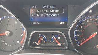 Ford Focus RS  Launch Control and 060mph  0100kmh [upl. by Andras431]