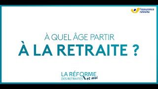 Réforme des retraites  âge de départ [upl. by Zeuqirdor]