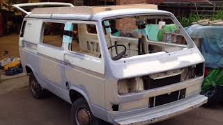 VW Camper T25 Full Restoration [upl. by Ck724]