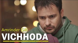 Vichhoda Amrinder Gill Lyrics  Punjabi Song  Amrinder Gill Songs  Vichora ne sanu ada ada karta [upl. by Dimitry]