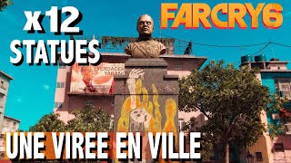 UNE VIRÉE EN VILLE  OÙ TROUVER LES 12 STATUES DE BABRIEL A ESPERANZA  FAR CRY 6 [upl. by Myers]