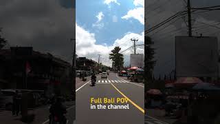 Bali POV Motorbike across the island bali pov travel motorbike trip134806 [upl. by Ott]