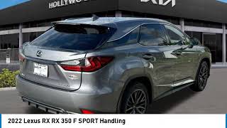 2022 Lexus RX near me HollywoodPembroke PinesDavieFort Lauderdale FL C350375 C350375 [upl. by Haon]