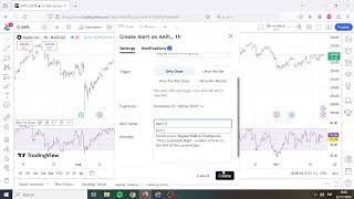 tradingview rsi alarm SOLVED 👌 [upl. by Eniluj]