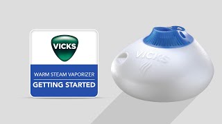 Vicks Warm Steam Vaporizer V150  Getting Started [upl. by Austin]