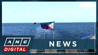 PH Military Over 50 Chinese ships fishing boats spotted in West PH Sea  ANC [upl. by Russom36]