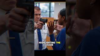 A racist guard accuses a black girl of theft but her brother a cop steps in [upl. by Freytag460]