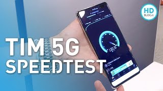 Abbiamo provato il 5G di TIM SPEEDTEST e SERVIZI [upl. by Marnie]