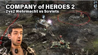 It was so pleasing so I had to play it again Company of Heroes 2 Wehrmacht [upl. by Ssew]