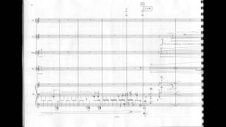 Gérard Grisey  Talea w score for five instruments 1986 [upl. by Nerok]