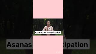 Yoga Asana Routine for Constipation Relief Gentle Poses for Digestive Health shorts [upl. by Chinua]