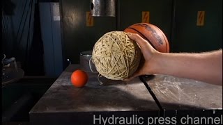 Crushing balls with hydraulic press VOL 1 [upl. by Anreval]