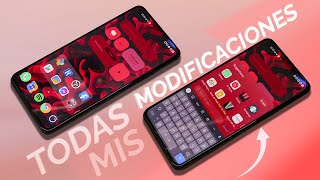 MIUI 12 y 13 Así tengo Personalizado mi XIAOMI  Todas mis Modificaciones [upl. by Malissia]