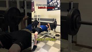 My Bench Press PB judoka [upl. by Lebasile]