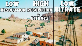 What is Bitrate Bitrate vs Resolution [upl. by Hannaj]