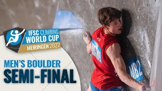 Mens Boulder semifinal  Meiringen 2022 [upl. by Dniren]