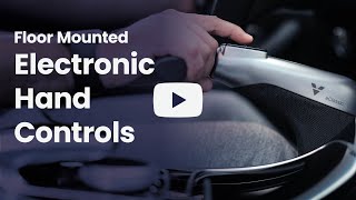 Floor Mounted Electronic Hand Controls  Driving Aids from Mobility in Motion [upl. by Woodward]