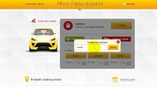 MyJABLOTRON  Auto s kontrolou  CZ [upl. by Auburn]