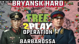 How to Beat Bryansk Operation Barbarossa Hard Tutorial World Conqueror 4 A FreetoPlay Guide [upl. by Timms]