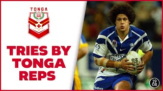 NRL Tries by Tongan Reps  NRL Throwback  Mason Haumono Lolohea amp More [upl. by Victoir]