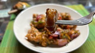 Chicken Manchurian recipe  Indo Chinese Chicken recipe cocinanispolina [upl. by Aime]