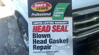 Bar’s Leak Head Gasket Repair Actually Works [upl. by Sarette]