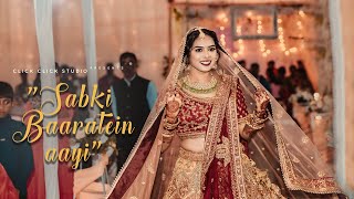 Sabki Baaratein Aayi  POOJA SHAH  Wedding  Click Click Studio [upl. by Cimah723]