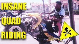 ROCCOS INSANE QUAD amp MOTORCYCLE RIDING [upl. by Ralyks813]