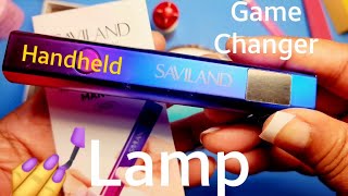 SAVILAND U V Light for Nails – Handheld U V Lamp [upl. by Guarino]