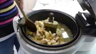 Tefal Actifry All in one meal chicken and pineapple [upl. by Wiltshire]