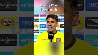 kendry paez decepcionado de su partido contra argentina [upl. by Varion]