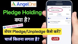 What is the pledge holding  how to pledge shares in angel one  pledge share kya hota hai [upl. by Agem]