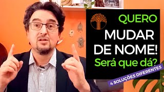 COMO MUDAR O NOME EM CARTÓRIO  Entendendo a Retificação de Registro Civil [upl. by Irbua]