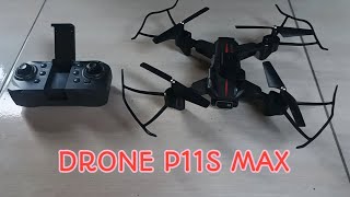 Unboxing Drone P11S Max [upl. by Sayre563]