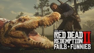 Red Dead Redemption 2  Fails amp Funnies 2 Random amp Funny Moments [upl. by Basil]