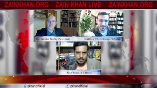 Zain Khan Live Dr Günter Bechly amp Matthew Ehret discuss Darwin and Intelligent Design [upl. by Senaj]