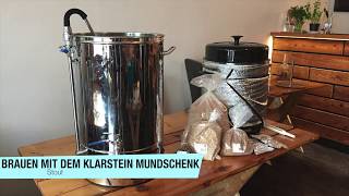 Homebrewing Stout mit dem Klarstein Mundschenk 4 Brew Monk lets brew Bier selbst brauen [upl. by Gibrian653]