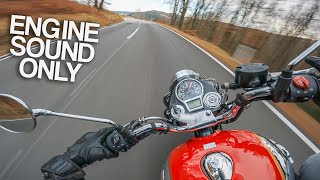 SURPRISINGLY GOOD Royal Enfield Classic 350 sound RAW Onboard [upl. by Borman164]