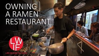 What Owning a Ramen Restaurant in Japan is Like [upl. by Cirek]