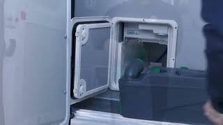 How to Empty a Welfare Van Toilet  Simple Video Guide [upl. by Bennink]