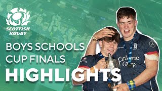 HIGHLIGHTS  Boys Schools Cup Final 202223 [upl. by Fafa]