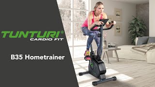 Tunturi  Cardio Fit B35  Hometrainer  Fitness Fiets NL [upl. by Yaja152]