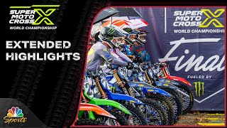 SuperMotocross Playoffs 2024 EXTENDED HIGHLIGHTS Round 2 Texas  91423  Motorsports on NBC [upl. by Munshi]